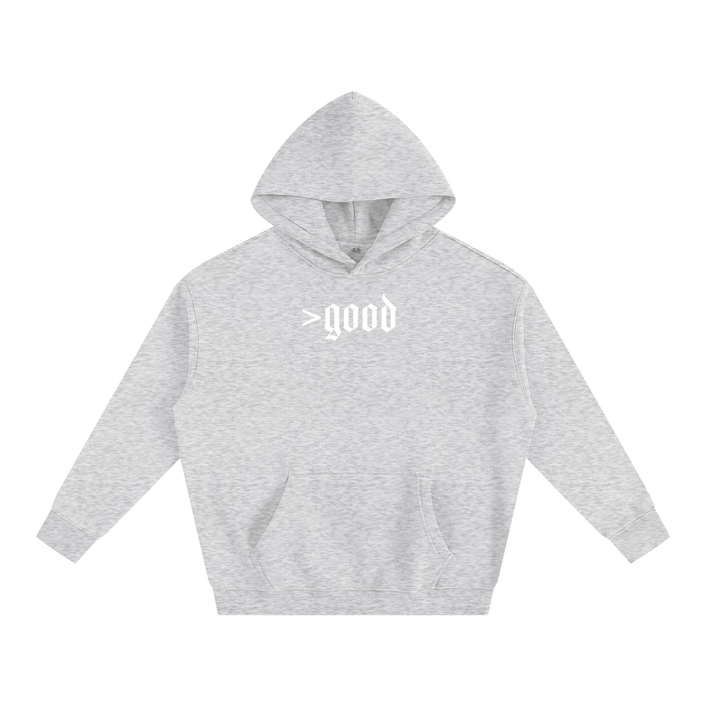 >good Oversize Fleeced Hoodie