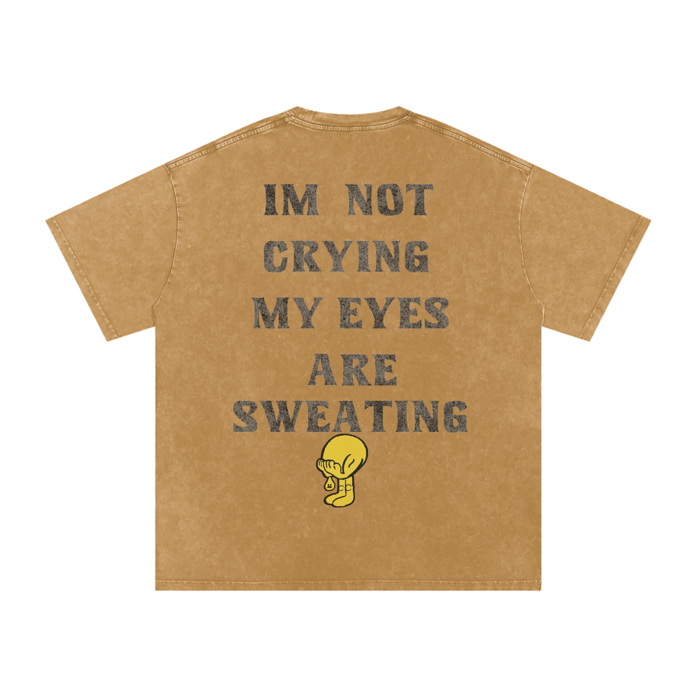 Blood, Sweat, & Tears Snow Washed Oversized Cotton Tee