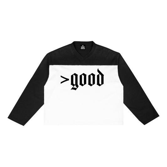 B&W Sun Fade Color-Block Tee