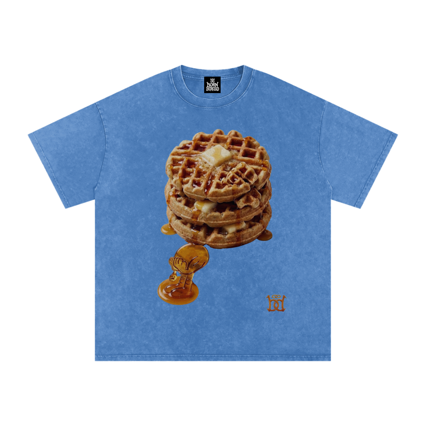 Stackz Snow Washed Oversized Cotton Tee