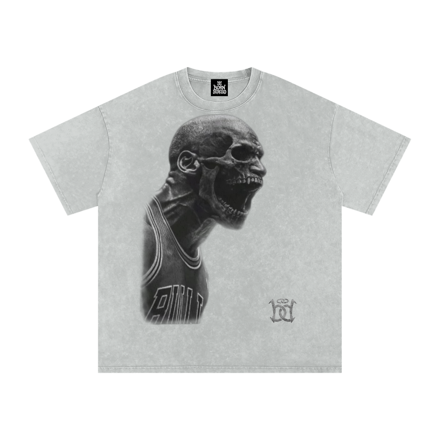 Michael Jordan / Living Legend Snow Washed Oversized Cotton Tee