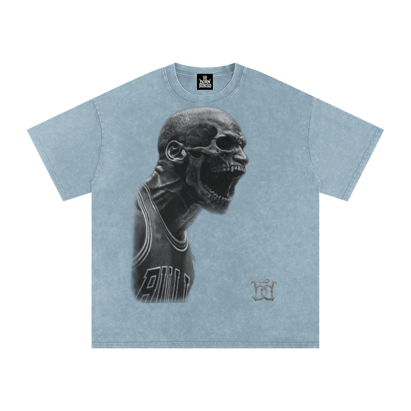 Michael Jordan / Living Legend Snow Washed Oversized Cotton Tee