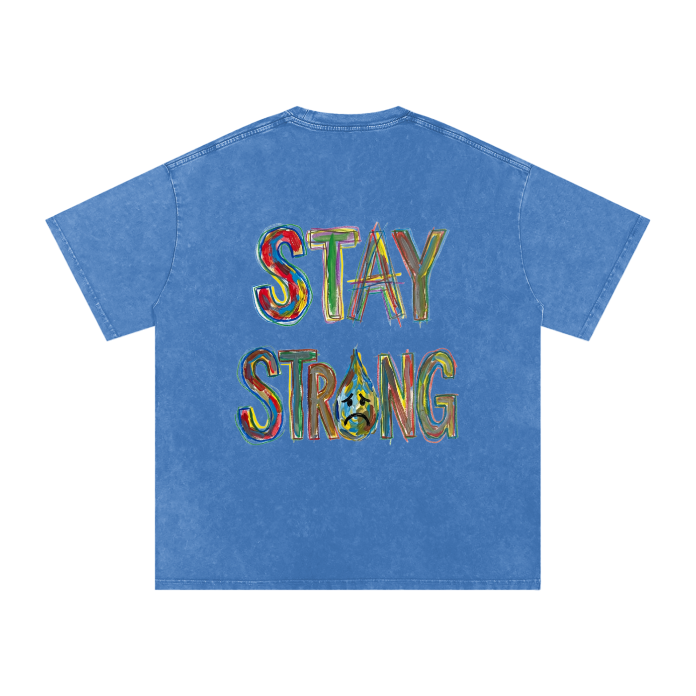 Outside the Lines Snow Washed Oversized Tee