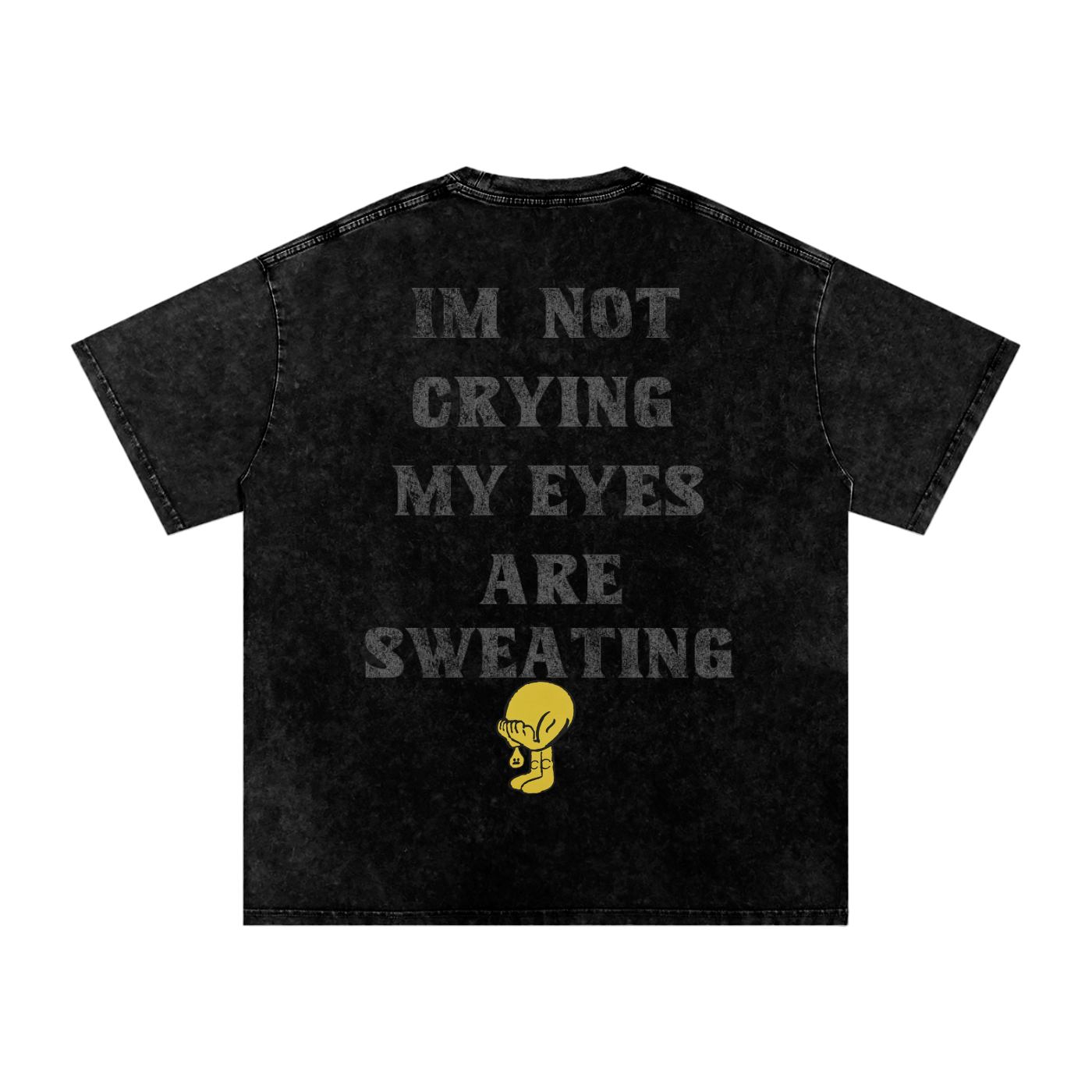 Blood, Sweat, & Tears Snow Washed Oversized Cotton Tee