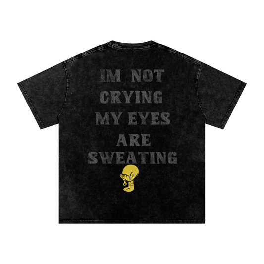 Blood, Sweat, & Tears Snow Washed Oversized Cotton Tee