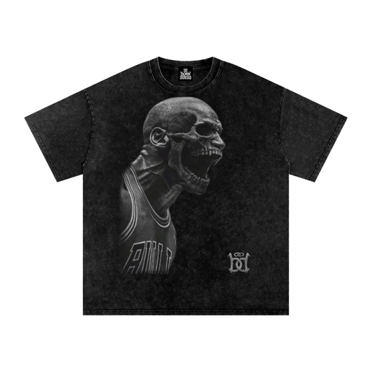 Michael Jordan / Living Legend Snow Washed Oversized Cotton Tee