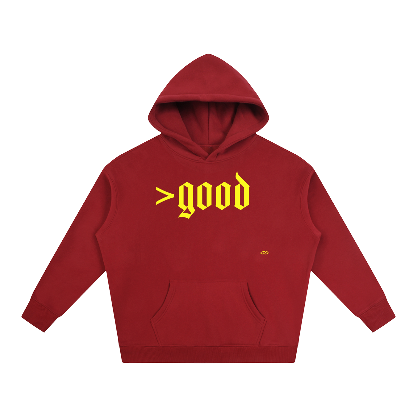 >good Oversize Fleeced Hoodie