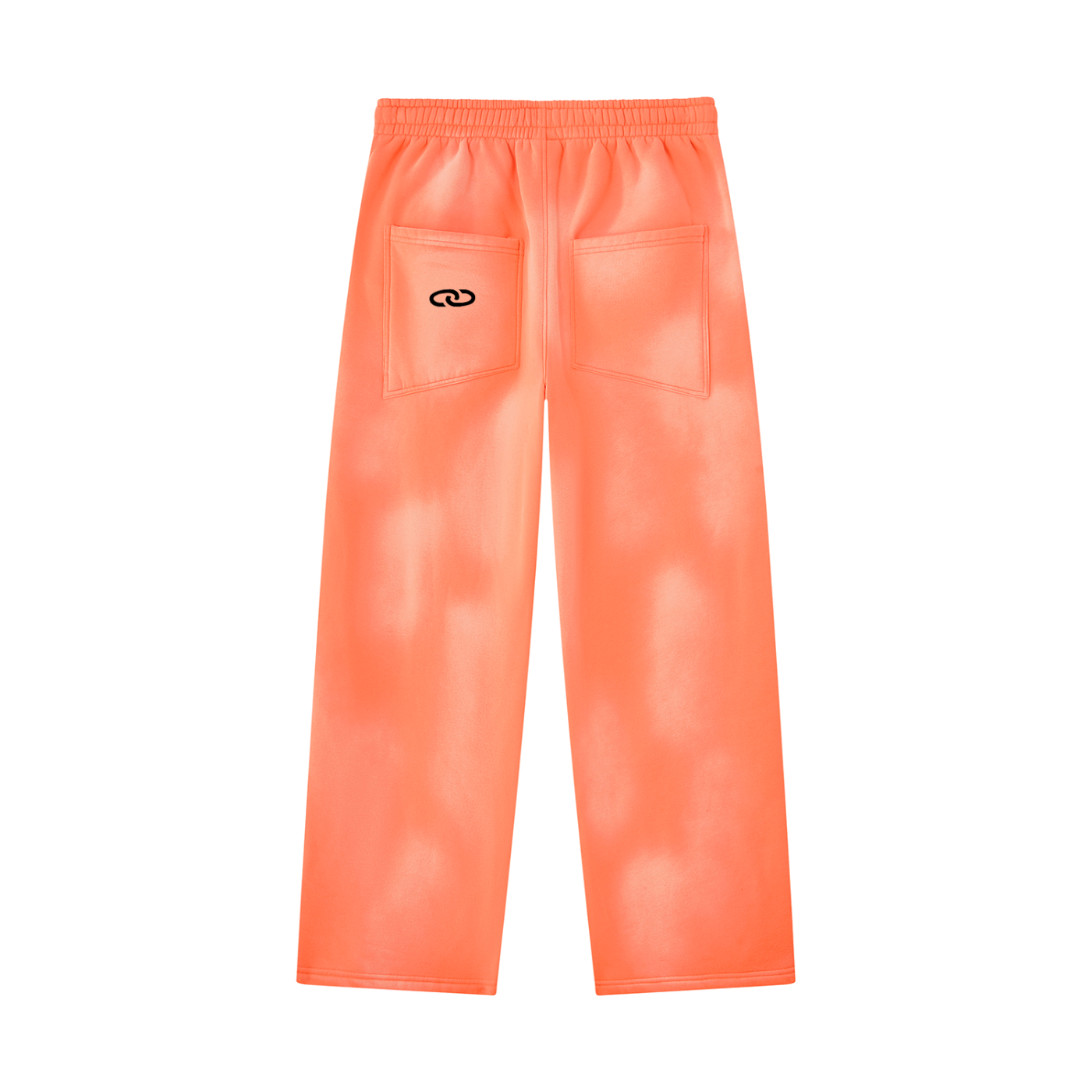 Cherry Blossom Colorfade Wide Leg Fleece Sweatpants