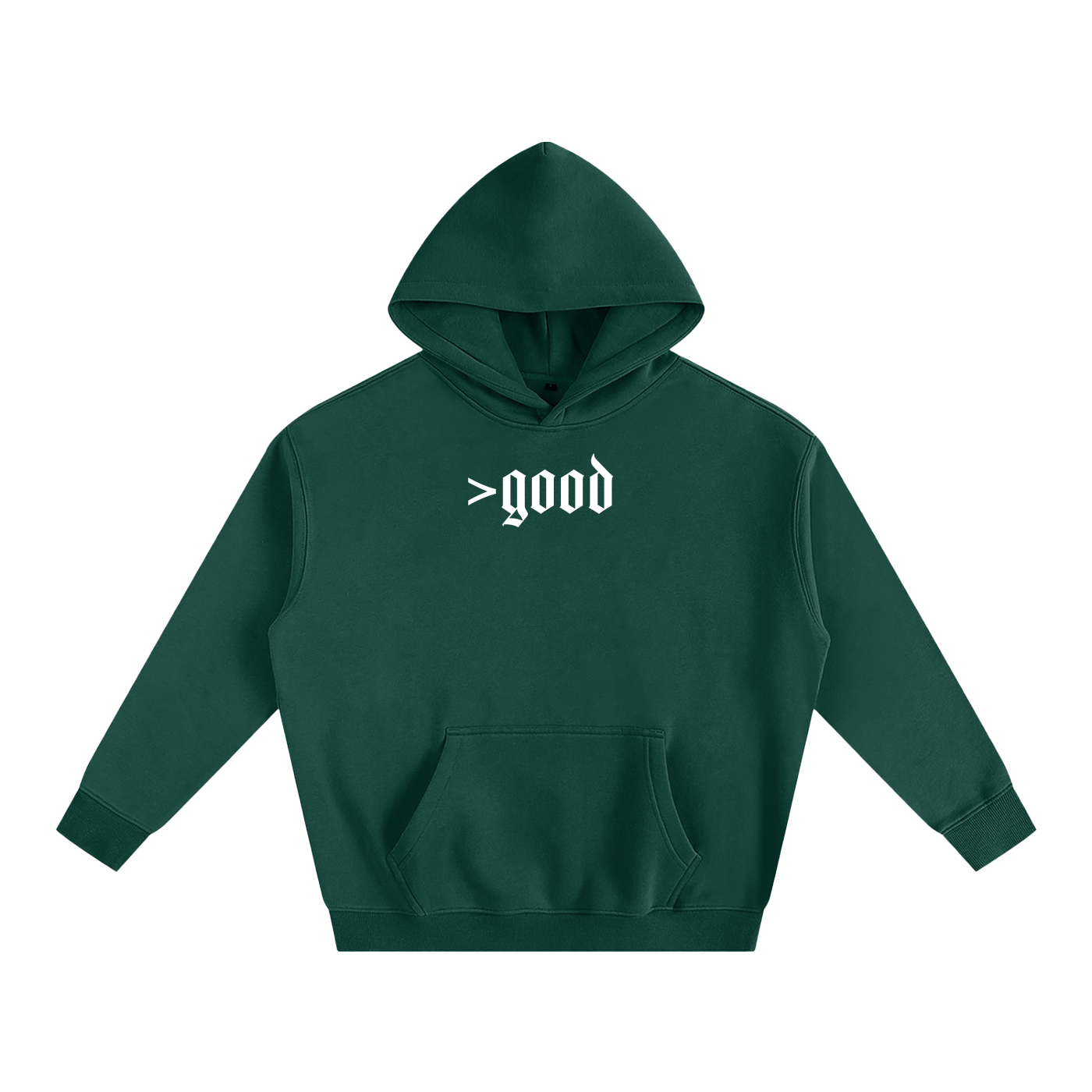 >good Oversize Fleeced Hoodie