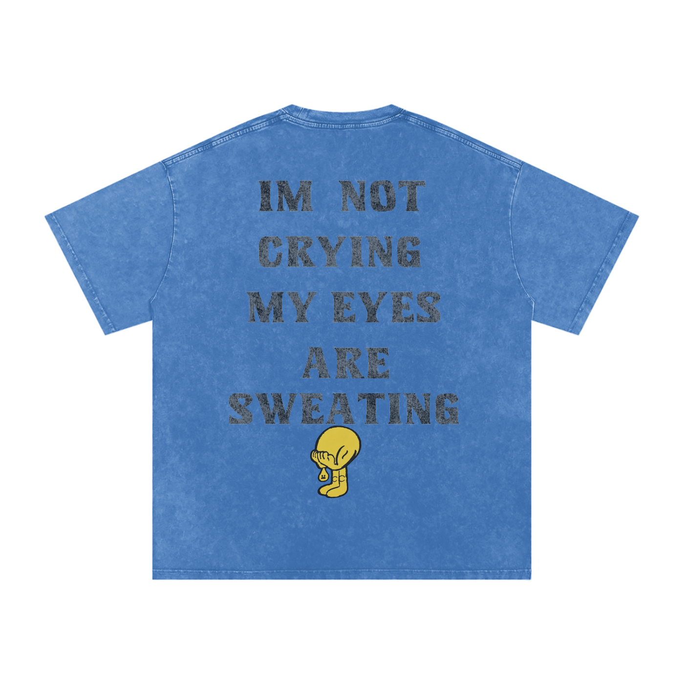 Blood, Sweat, & Tears Snow Washed Oversized Cotton Tee