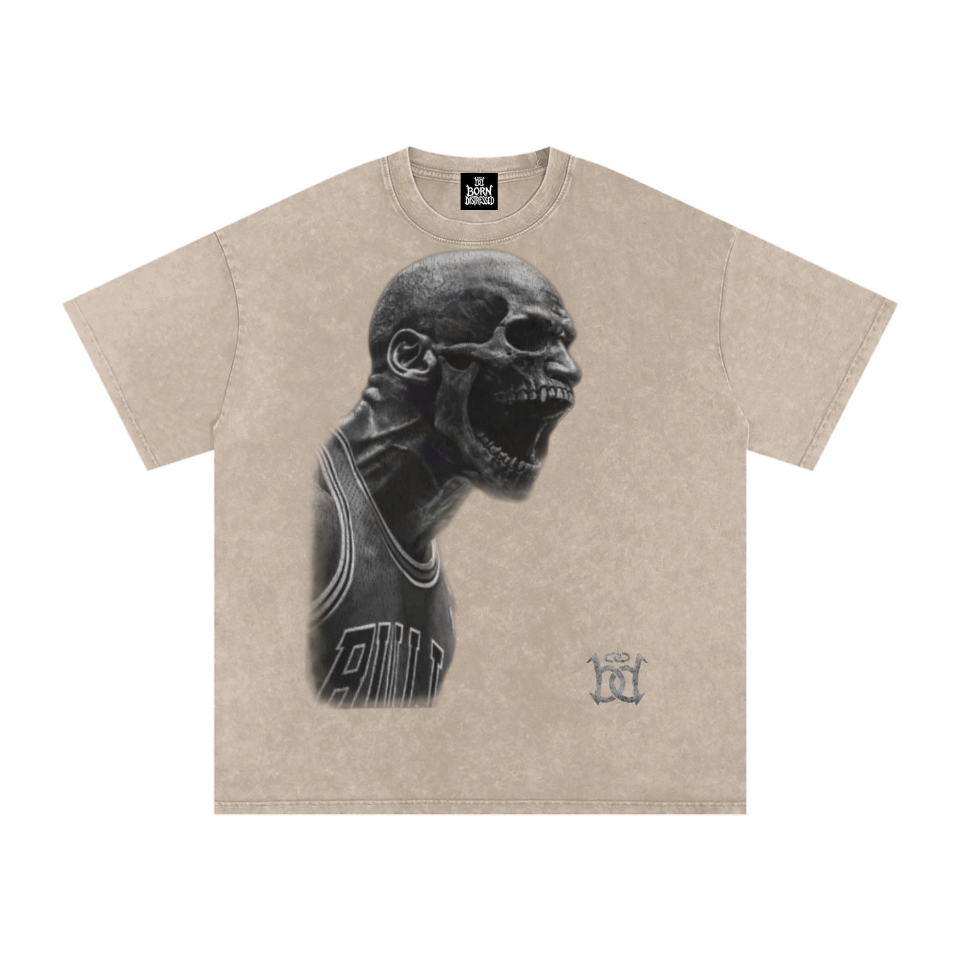 Michael Jordan / Living Legend Snow Washed Oversized Cotton Tee