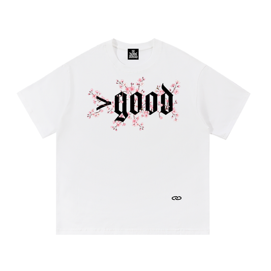 >good Cherry Blossom Essential Cotton Tee