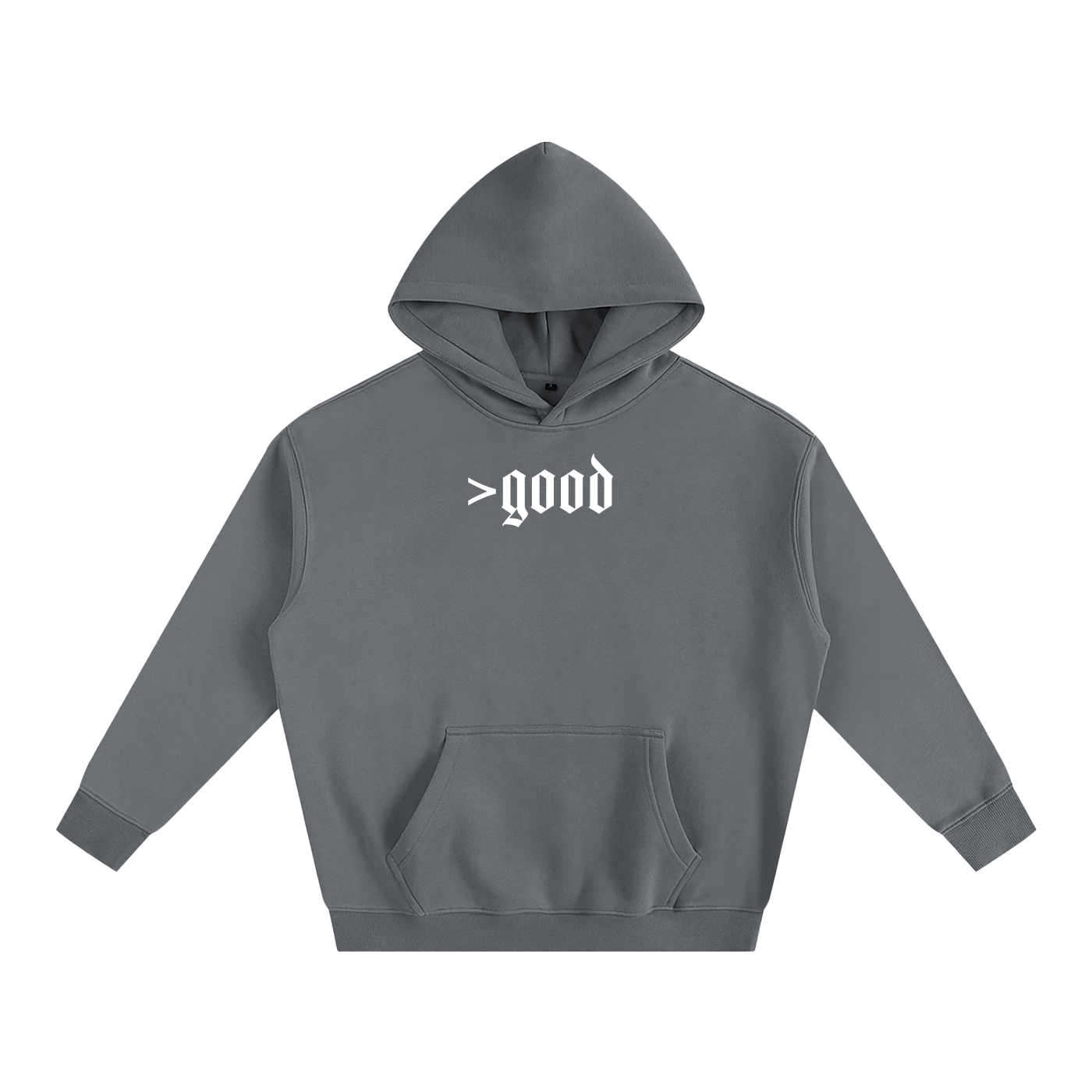 >good Oversize Fleeced Hoodie