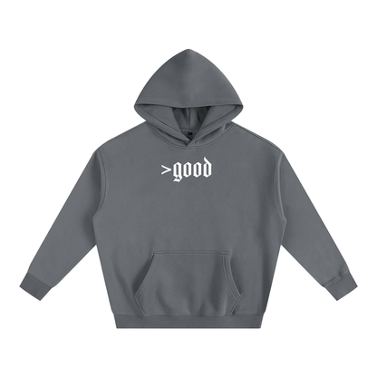 >good Oversize Fleeced Hoodie