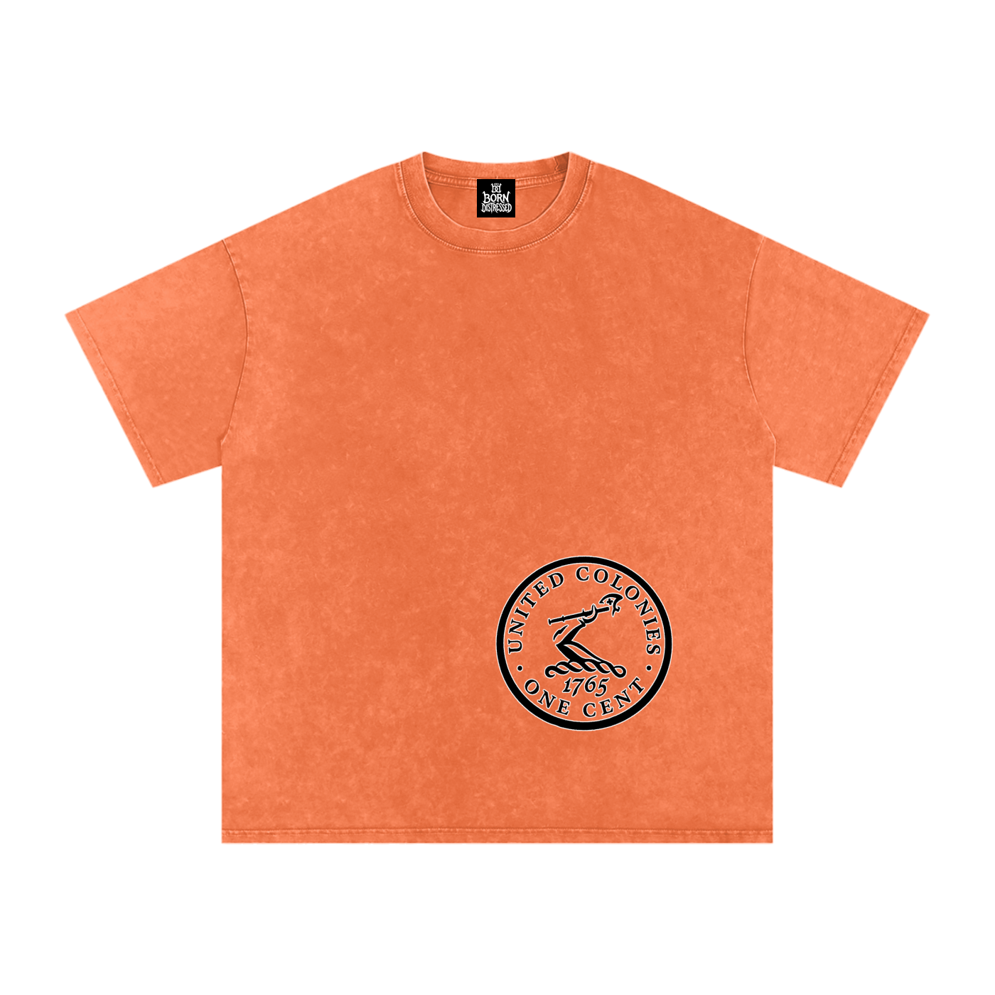 Henny Penny Snow Washed Oversized Cotton Tee