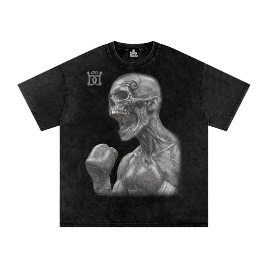Mike Tyson / Living Legend Snow Washed Oversized Cotton Tee
