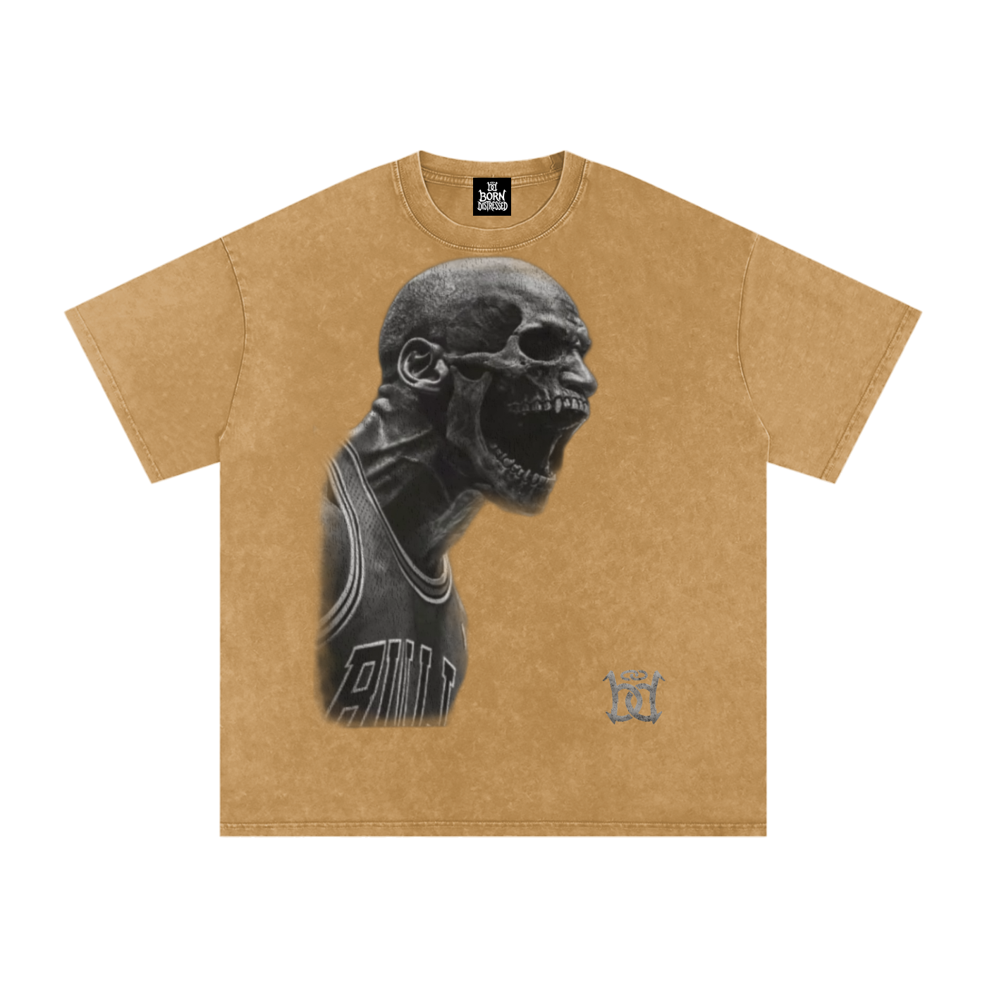 Michael Jordan / Living Legend Snow Washed Oversized Cotton Tee