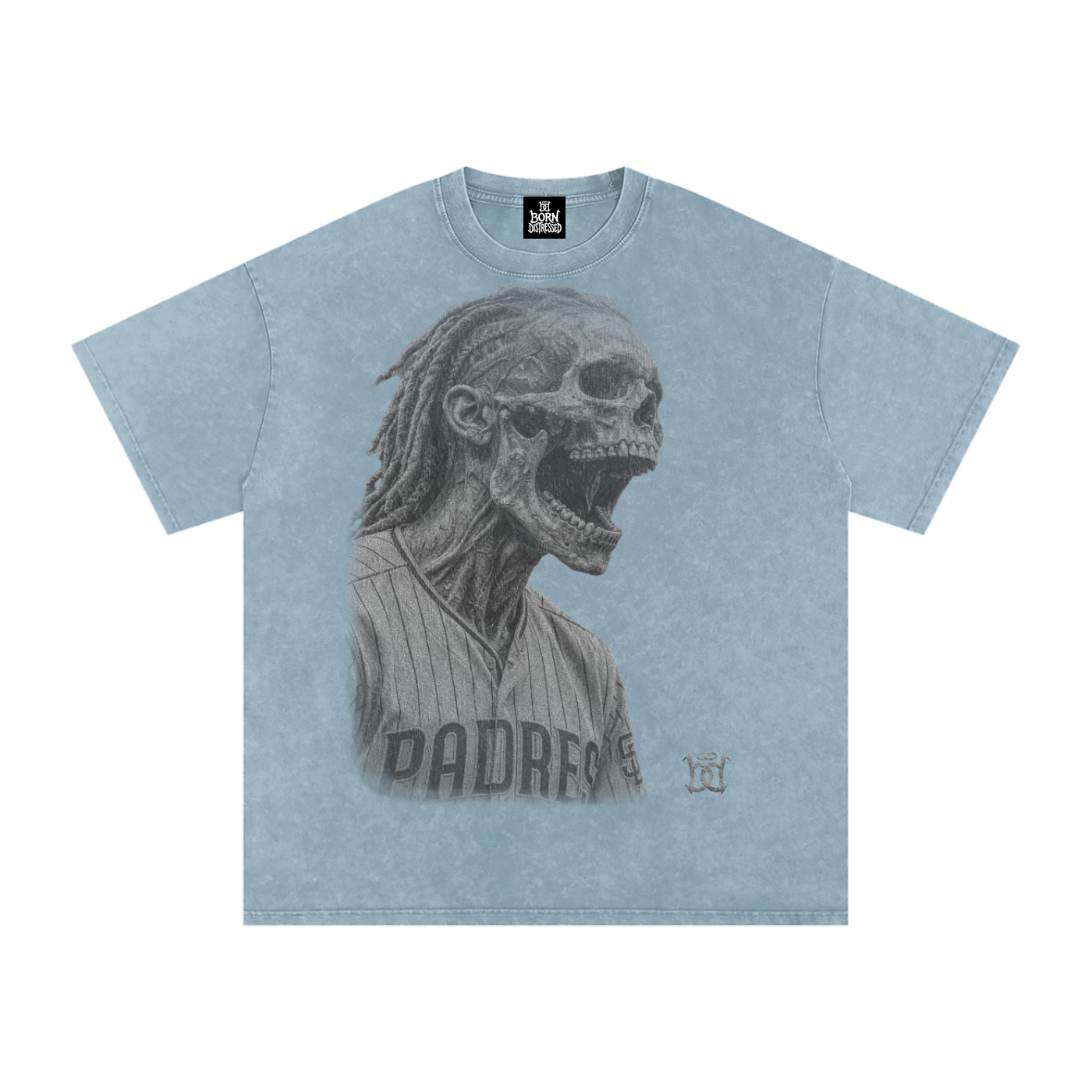 Tatis Jr. / Living Legend Snow Washed Oversized Cotton Tee
