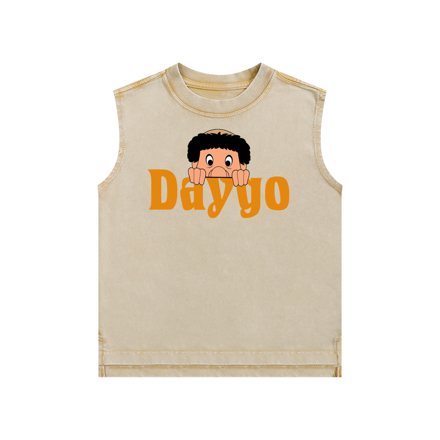 Kid's Peepin' Friar Daygo Snow Washed Tank