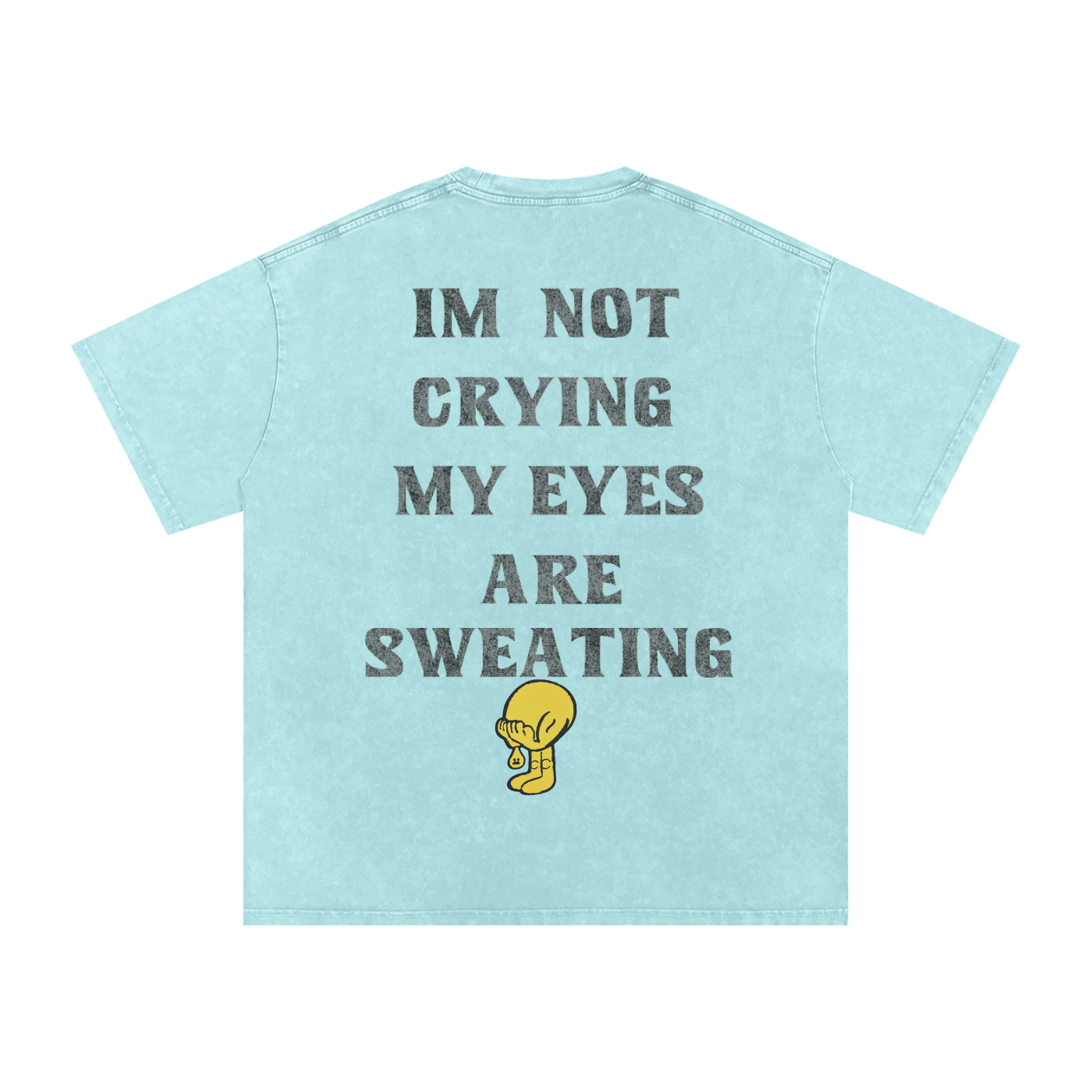 Blood, Sweat, & Tears Snow Washed Oversized Cotton Tee