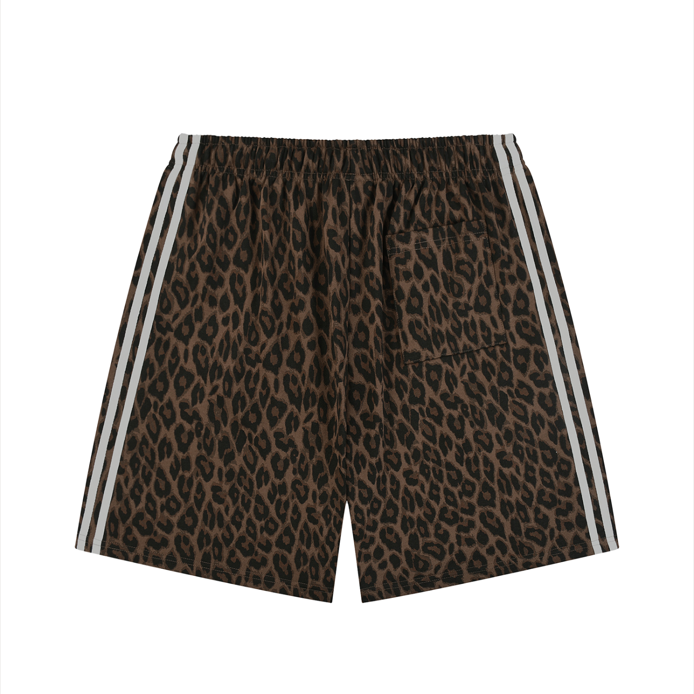 >good Unisex Heavyweight Leopard Drawstring Shorts