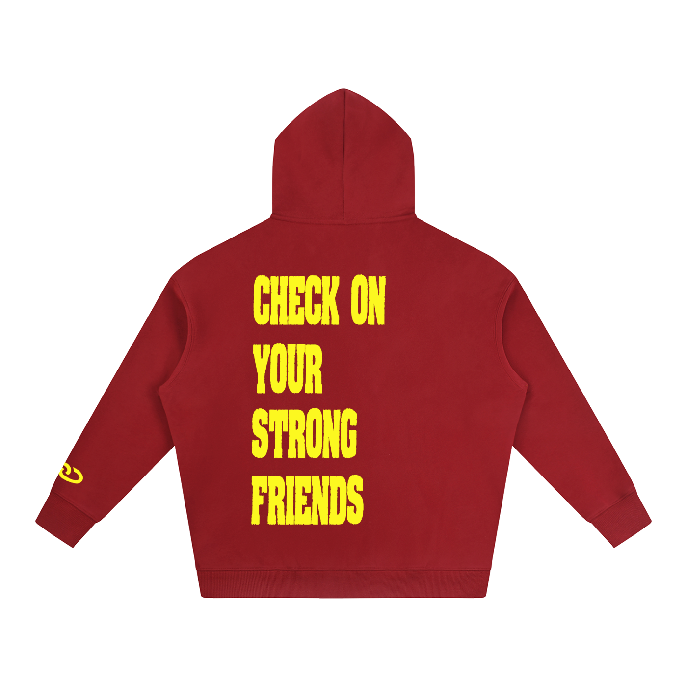 Check on Your Friends Fleece Hoodie V2