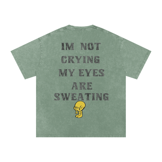 Blood, Sweat, & Tears Snow Washed Oversized Cotton Tee