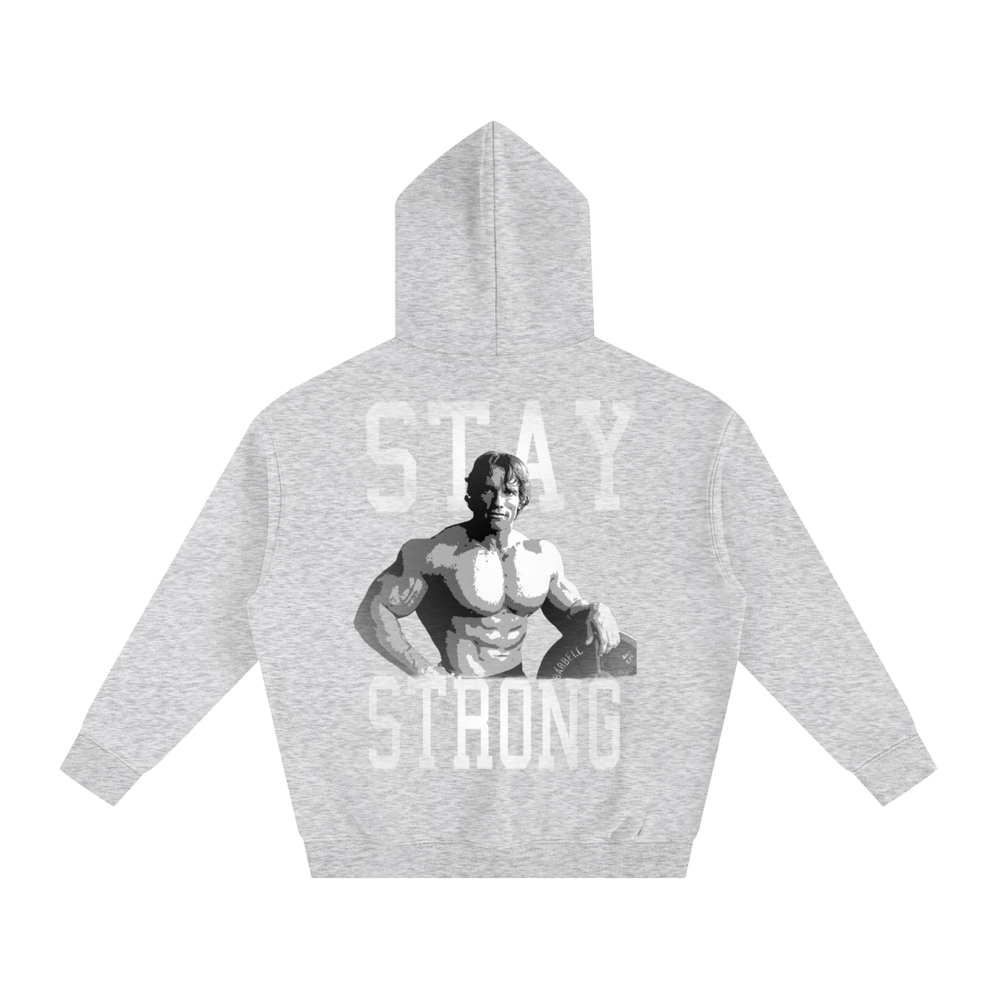 Arnie Stay Strong Oversize Fleeced Hoodie