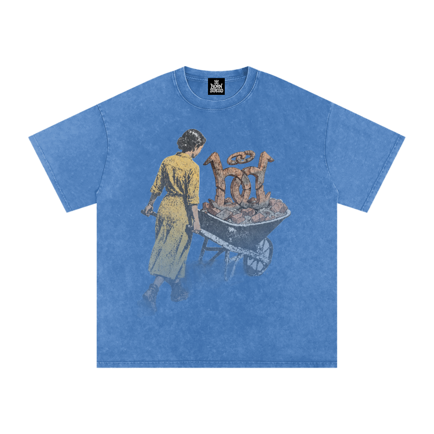 Brick by Brick Snow Washed Tee