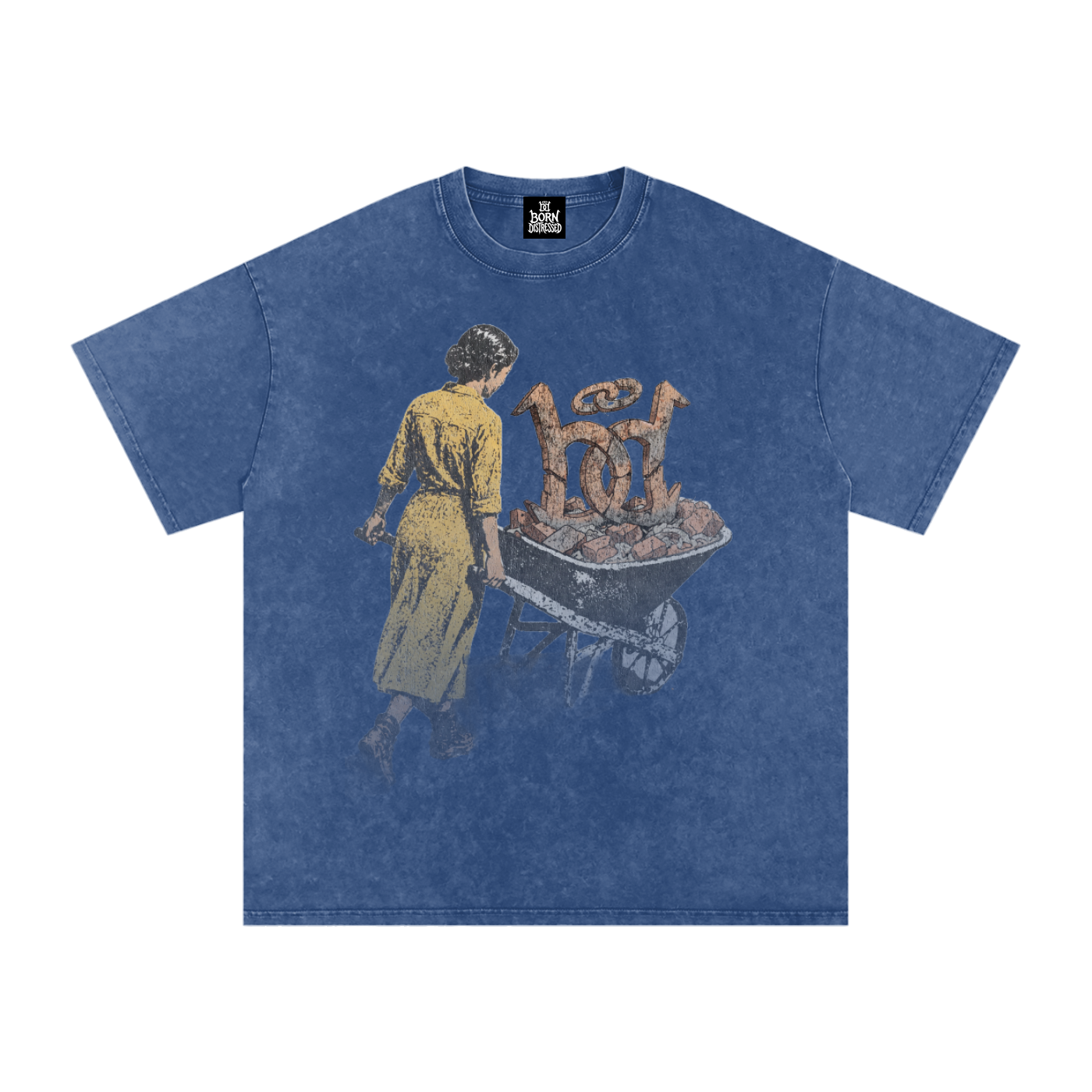 Brick by Brick Snow Washed Tee