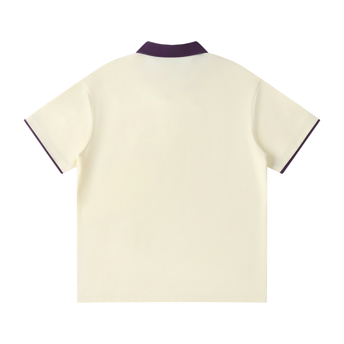 >good Contrast Collar Raglan Polo Shirt