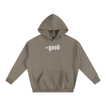 >good Oversize Fleeced Hoodie