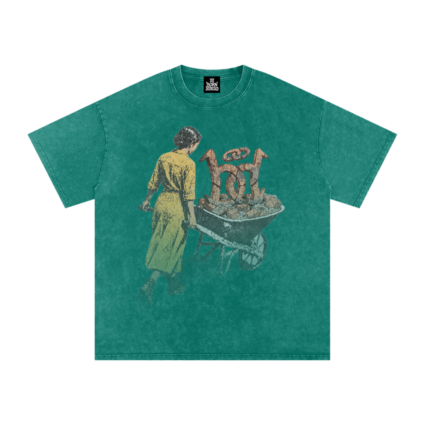 Brick by Brick Snow Washed Tee
