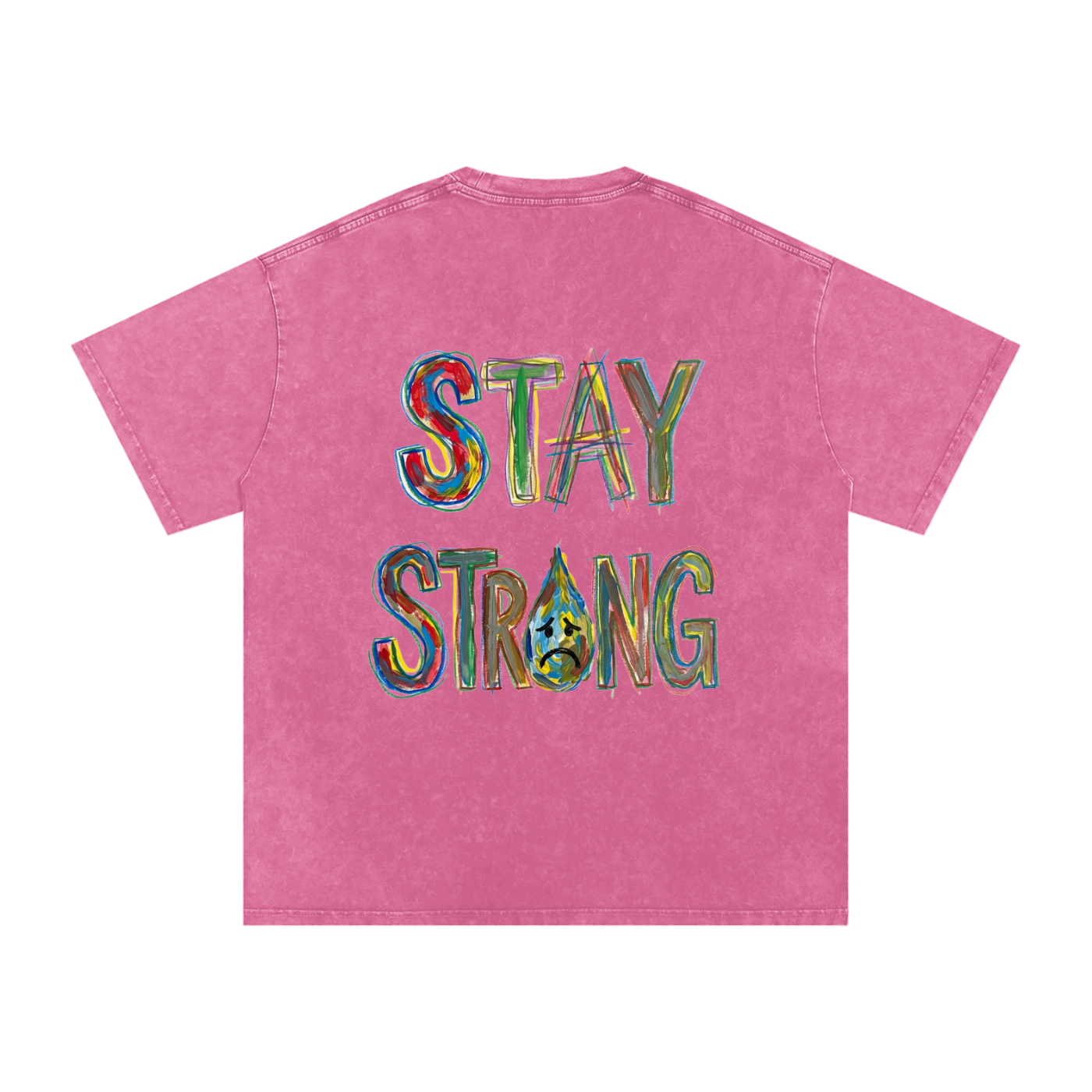 Outside the Lines Snow Washed Oversized Tee