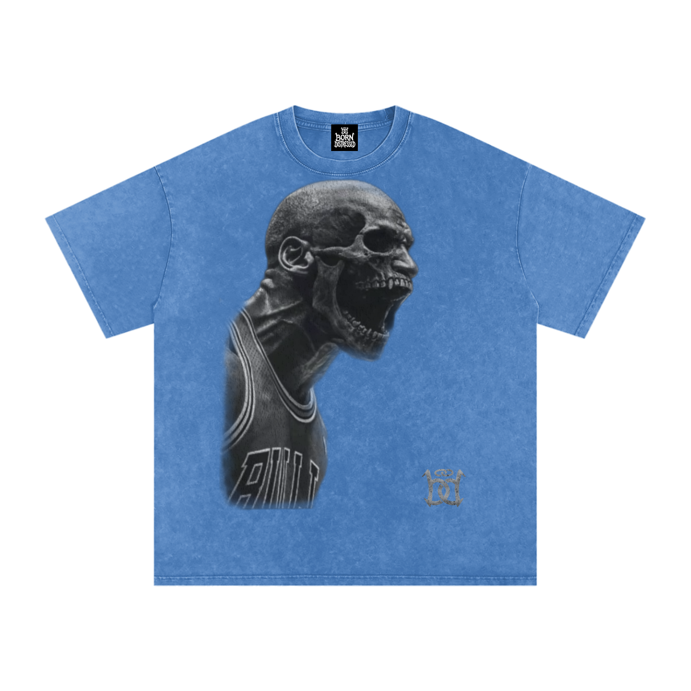 Michael Jordan / Living Legend Snow Washed Oversized Cotton Tee