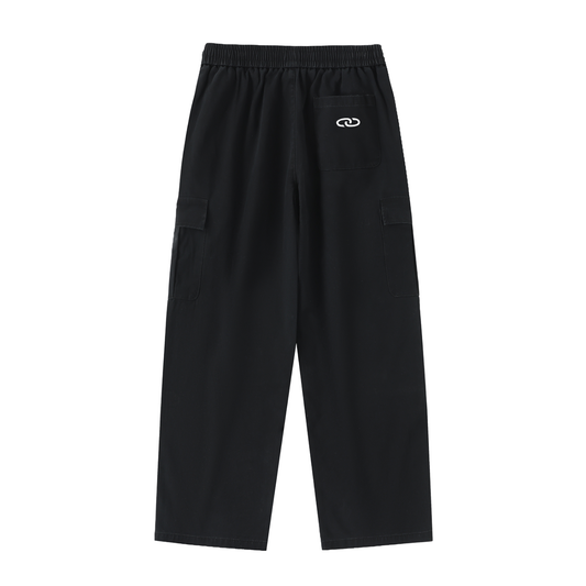 >good Drawstring Straight-Leg Cargo Pants
