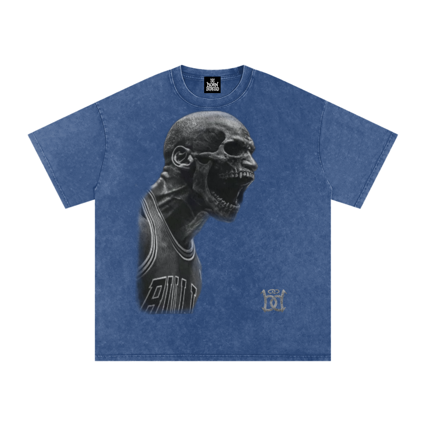 Michael Jordan / Living Legend Snow Washed Oversized Cotton Tee