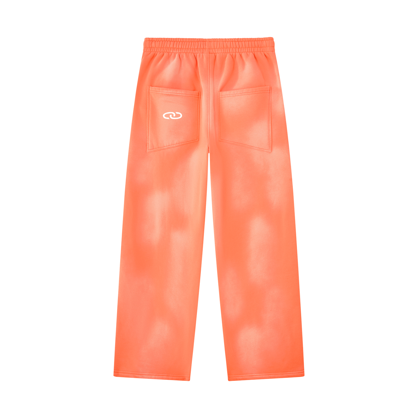 Cherry Blossom Colorfade Wide Leg Fleece Sweatpants