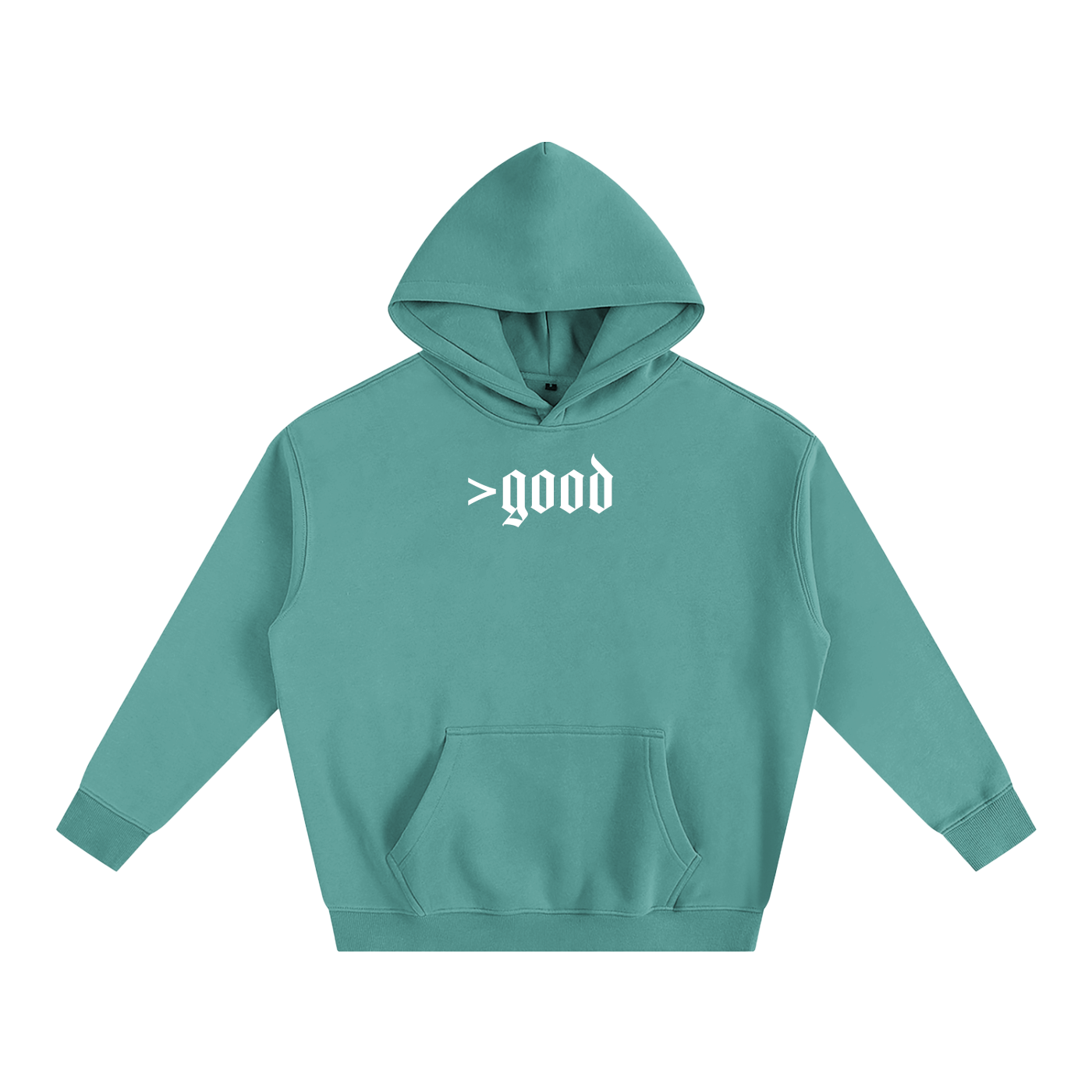 >good Oversize Fleeced Hoodie
